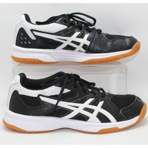 ASICS Gel-Rocket 9 Womens Black White Indoor Court Shoes 1072A031 Size 6